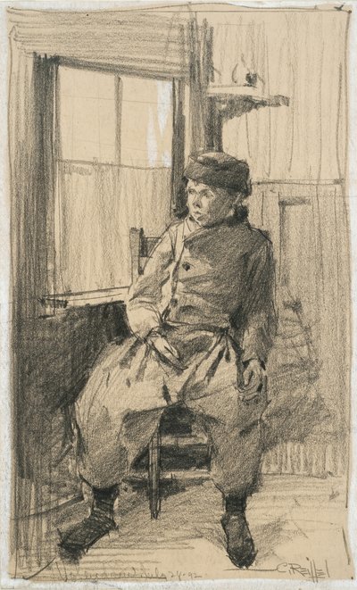 Volendam, July 28, 1892 by Charles P. Reiffel